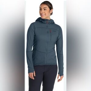Rab Women’s Ascendor Summit Full Zip Hoody Size 16
